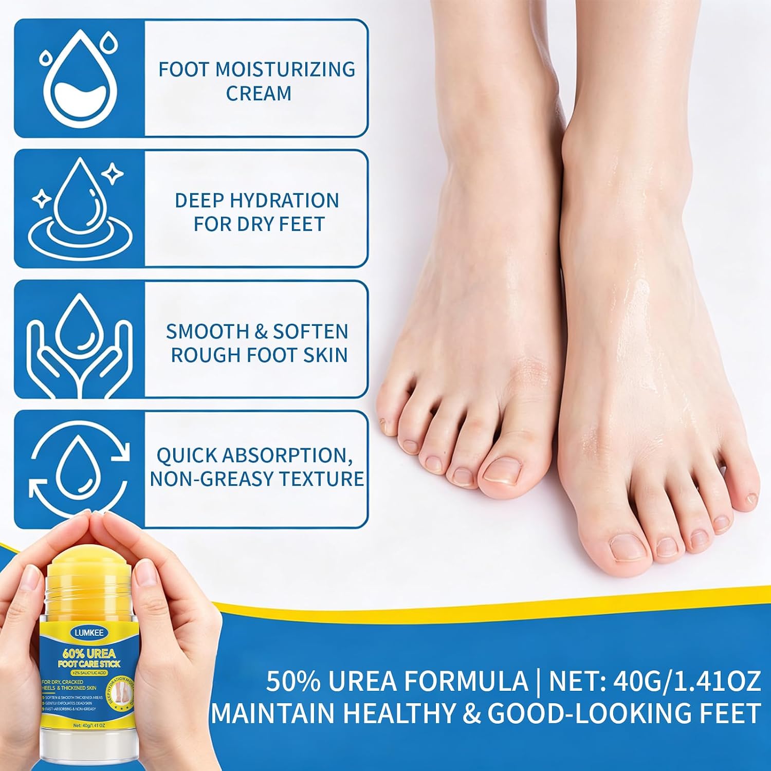 Detalle de Urea Foot Care Stick with 60% Urea