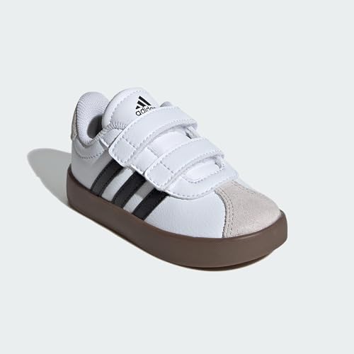 Thumbnail 6 de adidas Mixte Enfant VL Court 3.0 Shoes — Cloud White/Core Black/Grey One, 29 EU