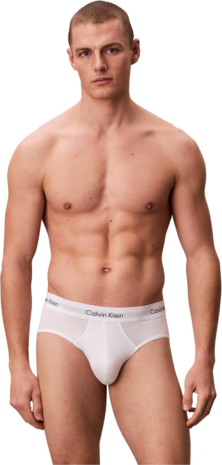 Thumbnail 2 de Calvin Klein Herren 3er-Pack Slips 3P Hip Brief mit Stretch – Baumwollkomfort trifft CK-Design