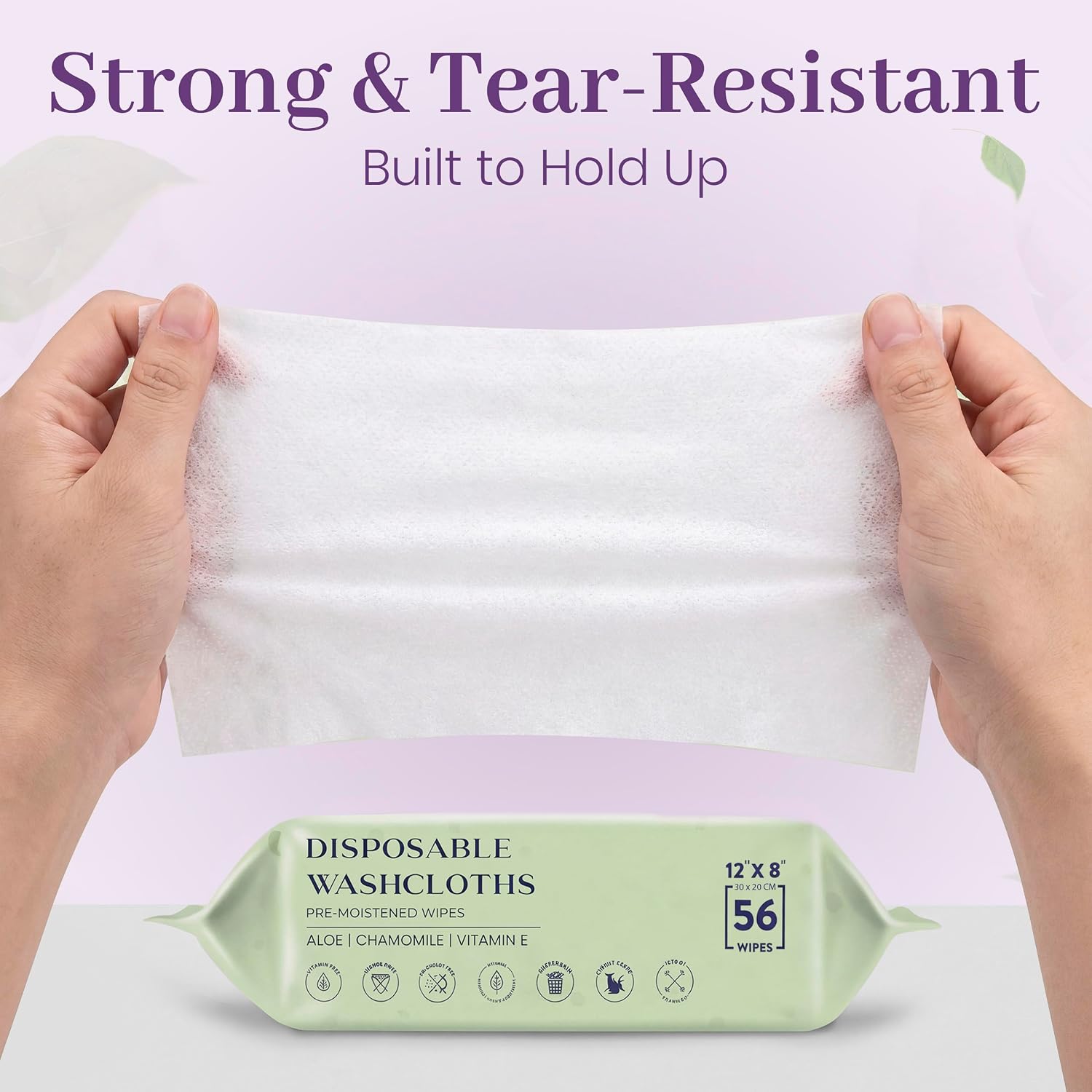 Thumbnail 6 de ProHeal Extra Large Adult Wipes for Elderly — 6 packs of 56 (336 wipes) | 12" x 8" No Rinse, Fragrance Free