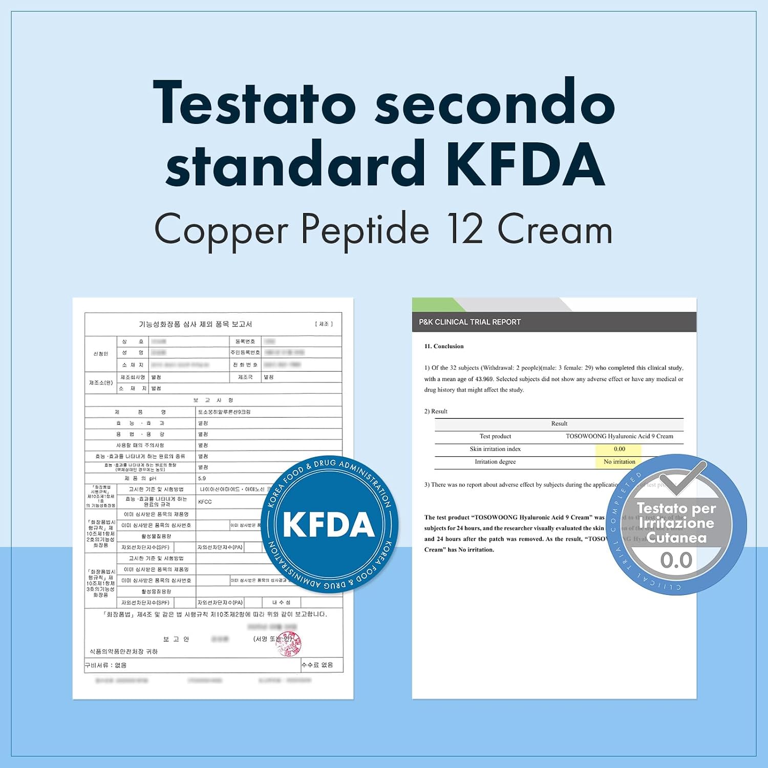 Detalle de TOSOWOONG Crema Viso Idratante Hyaluronic Acid 9 con Vitamina B5, Niacinamide, Collagene ed Estratto di Centella Asiatica (50 ml) – Idratazione coreana per ogni giorno