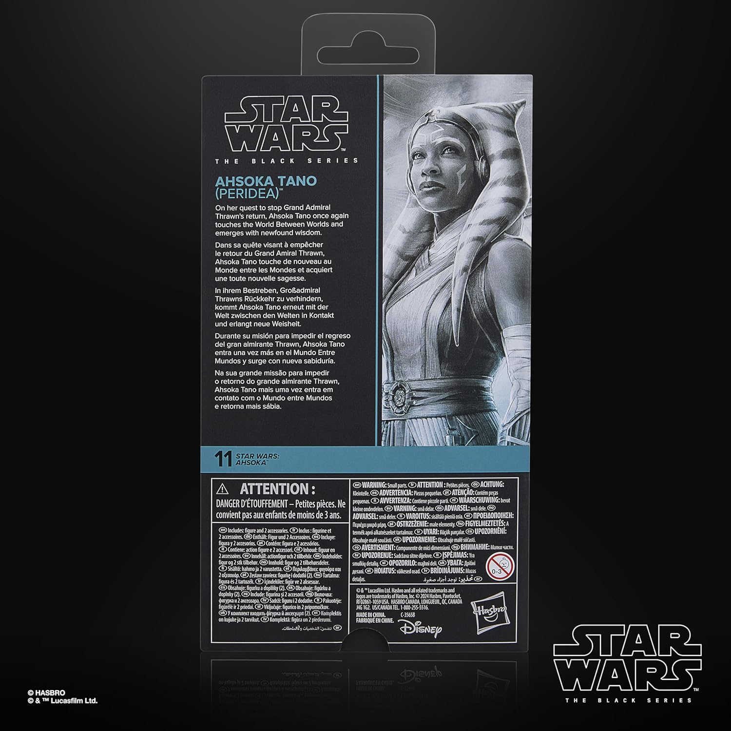 Thumbnail 9 de Star Wars The Black Series: Ahsoka Tano (Peridea) 🌟 Figurita Coleccionable