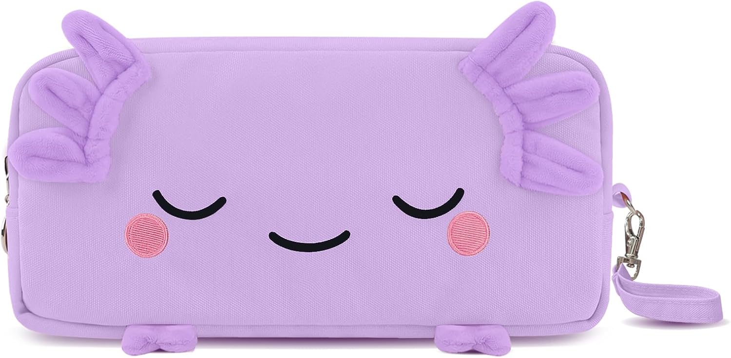 Detalle de EHZYP Axolotl Pencil Case, 900D Canvas