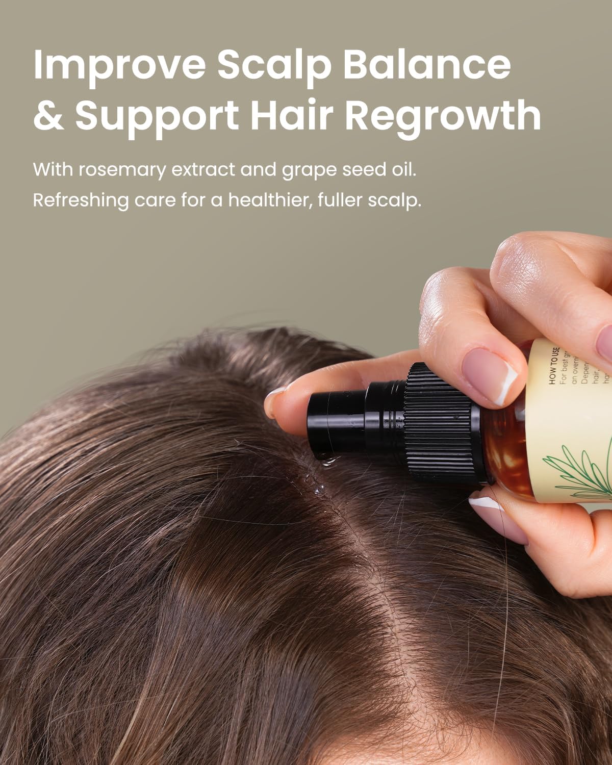 Detalle de Yoauoop Olio di Rosmarino 50 ml per capelli