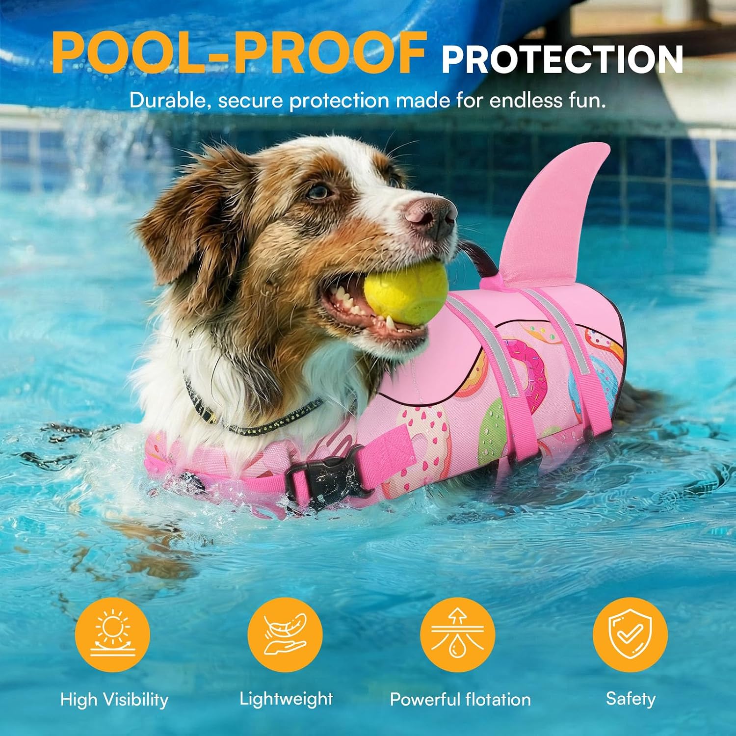 Thumbnail 6 de Queenmore Dog Life Jacket M