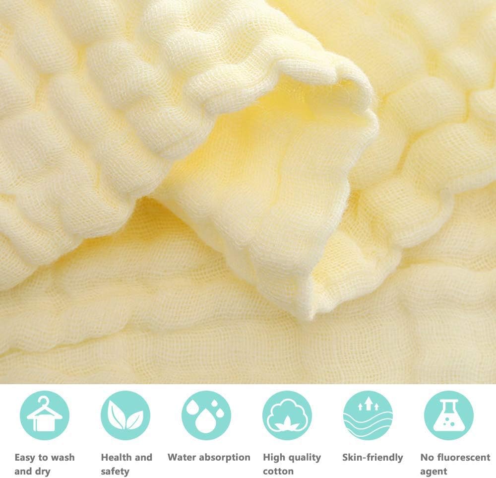 Thumbnail 2 de YeBon 6‑Layer Baby Muslin Towels 41in