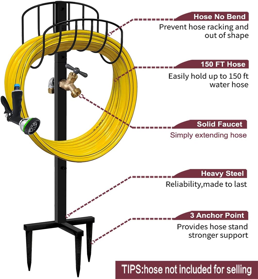 Detalle 2 de Artigarden Garden Hose Holder with Brass Faucet