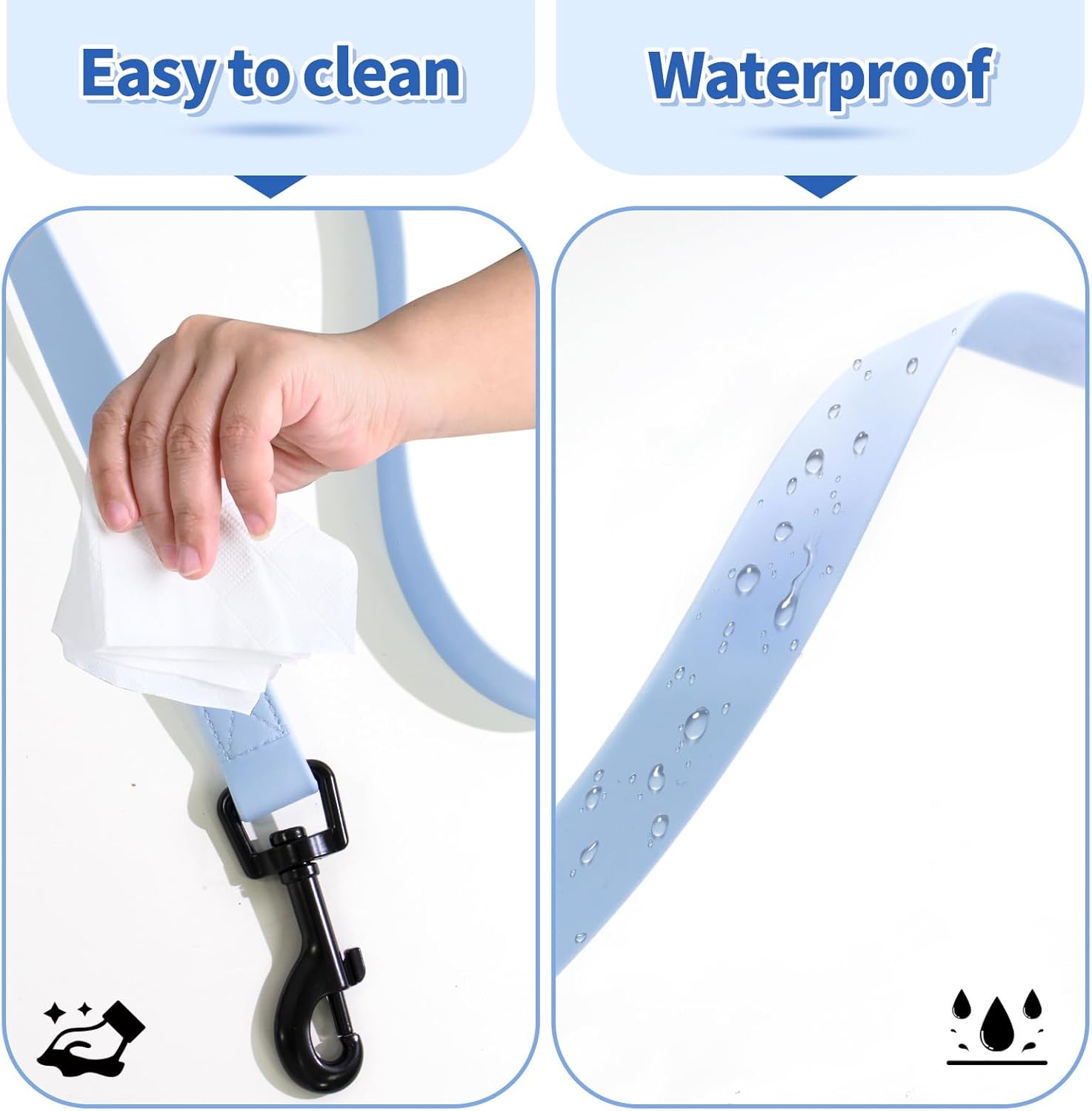 Thumbnail 3 de HSIGIO Training Lead for Dogs: 20m Waterproof Long Line with Padded Handle