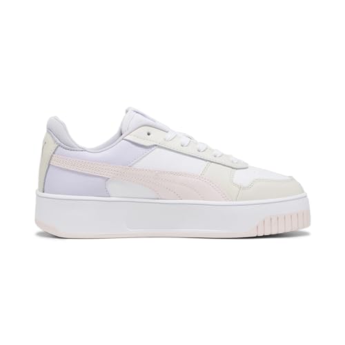 Thumbnail 6 de PUMA Women Carina Street: Scarpe da ginnastica bianche con dettagli Frosty Pink per taglia 37 EU