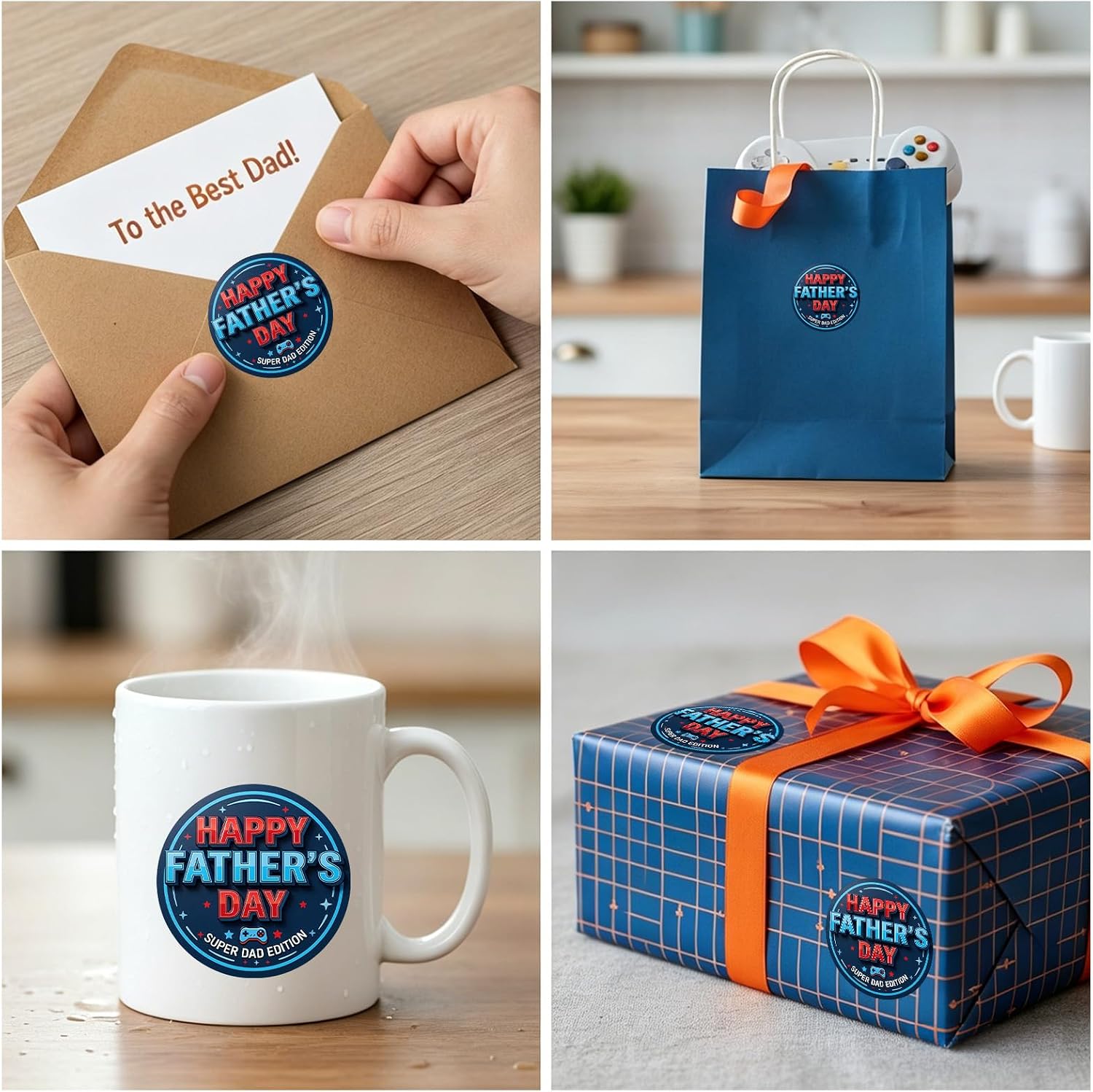 Thumbnail 6 de D4DREAM Father's Day stickers, 1.5-inch