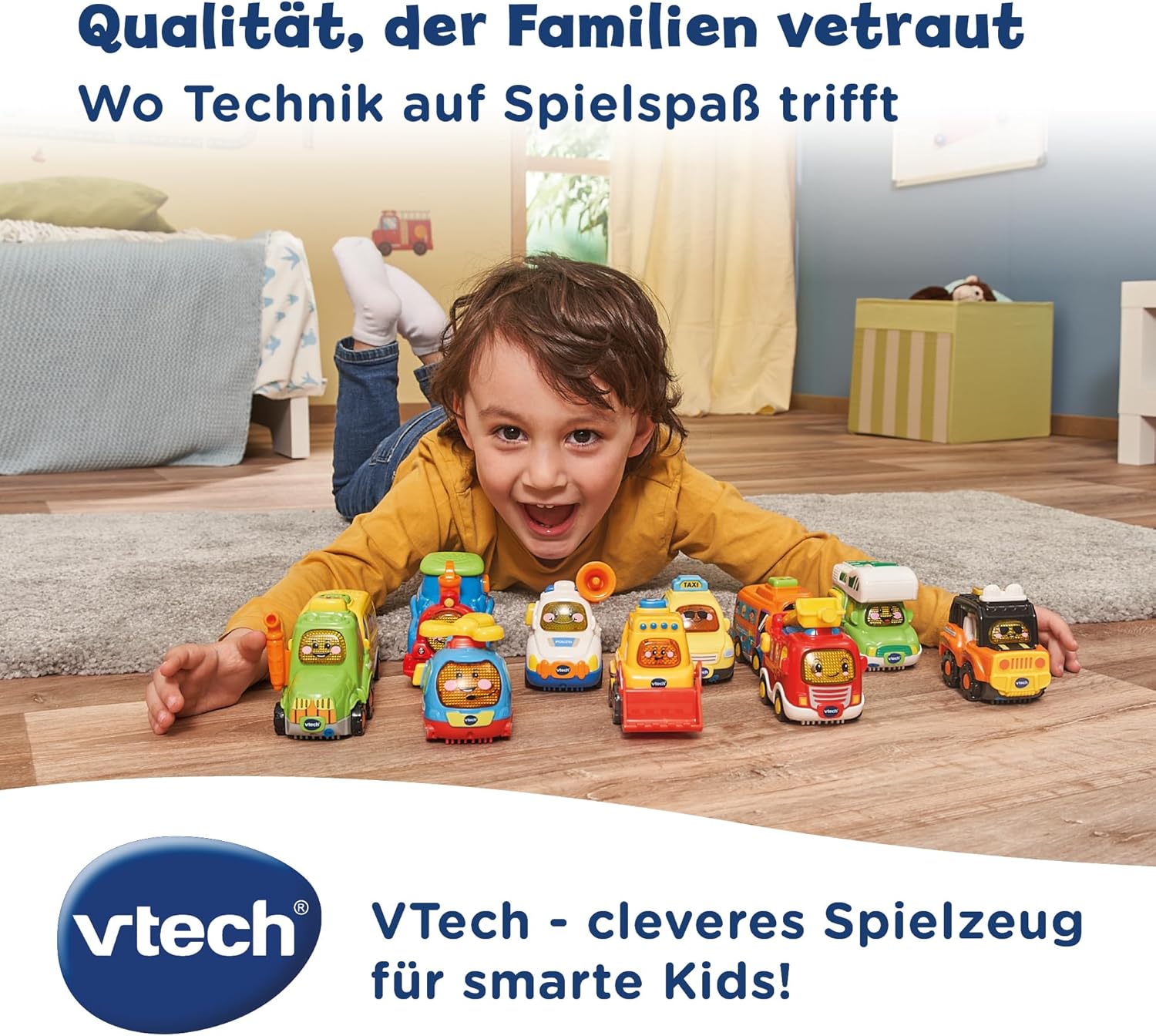 Detalle de VTech Tut Tut Baby Flitzer – Blueys Familienhaus: Interaktives Spielset für 1–5-Jährige