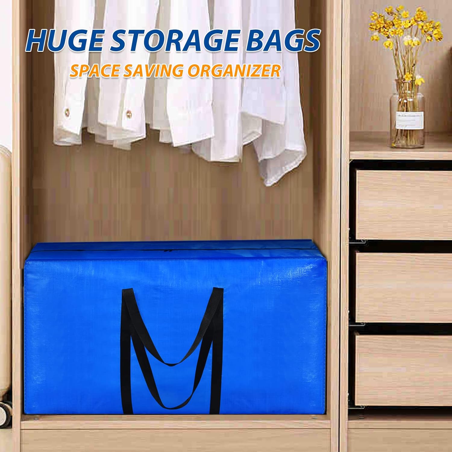 Thumbnail 5 de 57 Gallon Extra Large Storage Bags 42x23x13.5in 2PK