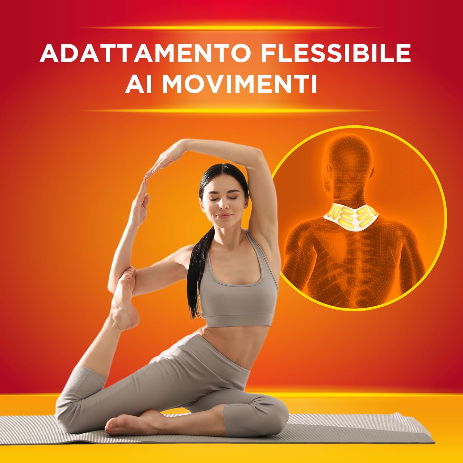 Detalle de ThermaCare Fasce Autoriscaldanti a Calore Terapeutico: sollievo prolungato per collo, spalla e polso