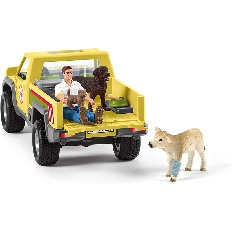 Thumbnail 3 de Schleich Visita del Veterinario en la Granja – Kit de Figuras