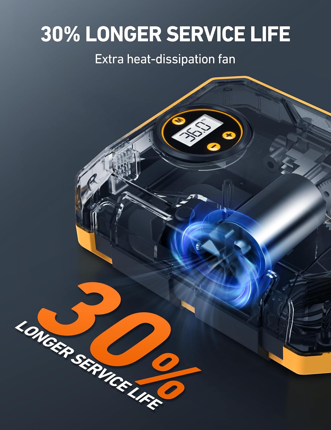 Thumbnail 5 de AstroAI Tire Inflator 12V