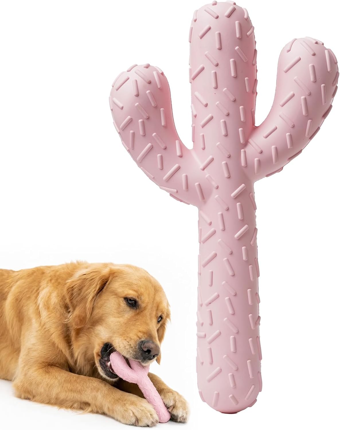 Detalle de MewaJump Dog Chew Toy, Natural Rubber