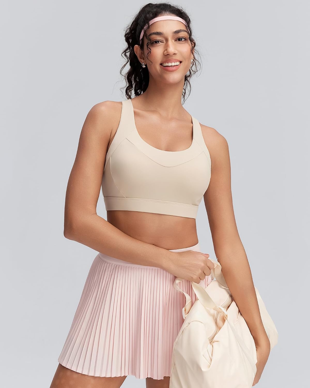 Detalle 2 de RUNNING GIRL Sports Bra with Molded Cups