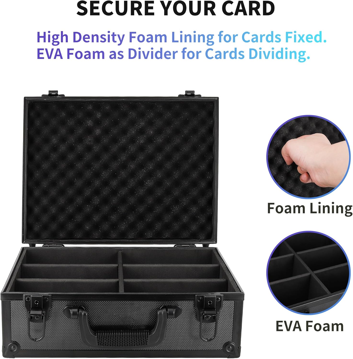 Thumbnail 3 de HZGXQN Toploader Storage Box Holds 600+
