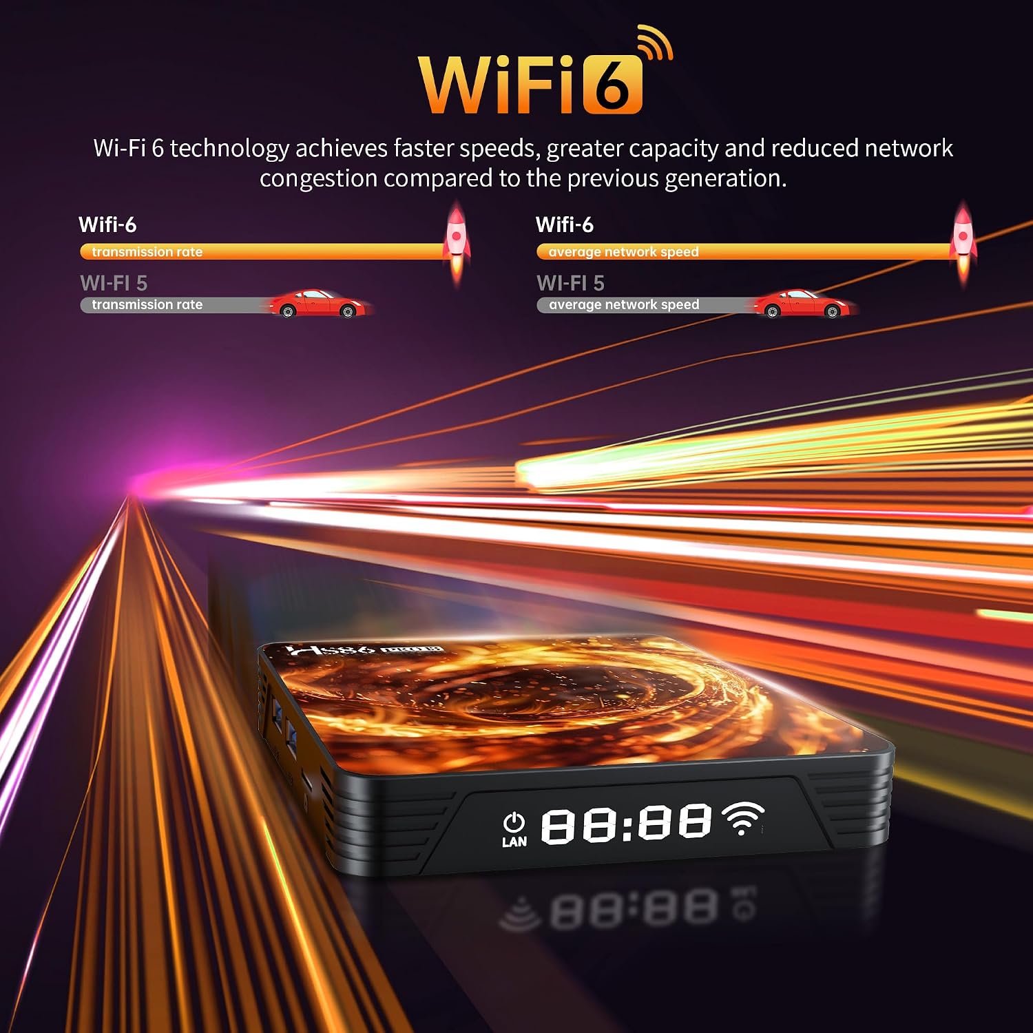 Thumbnail 3 de Android TV Box 14.0 (2026) RK3528 Quad-Core 4K HDR10 with 2GB RAM / 16GB ROM
