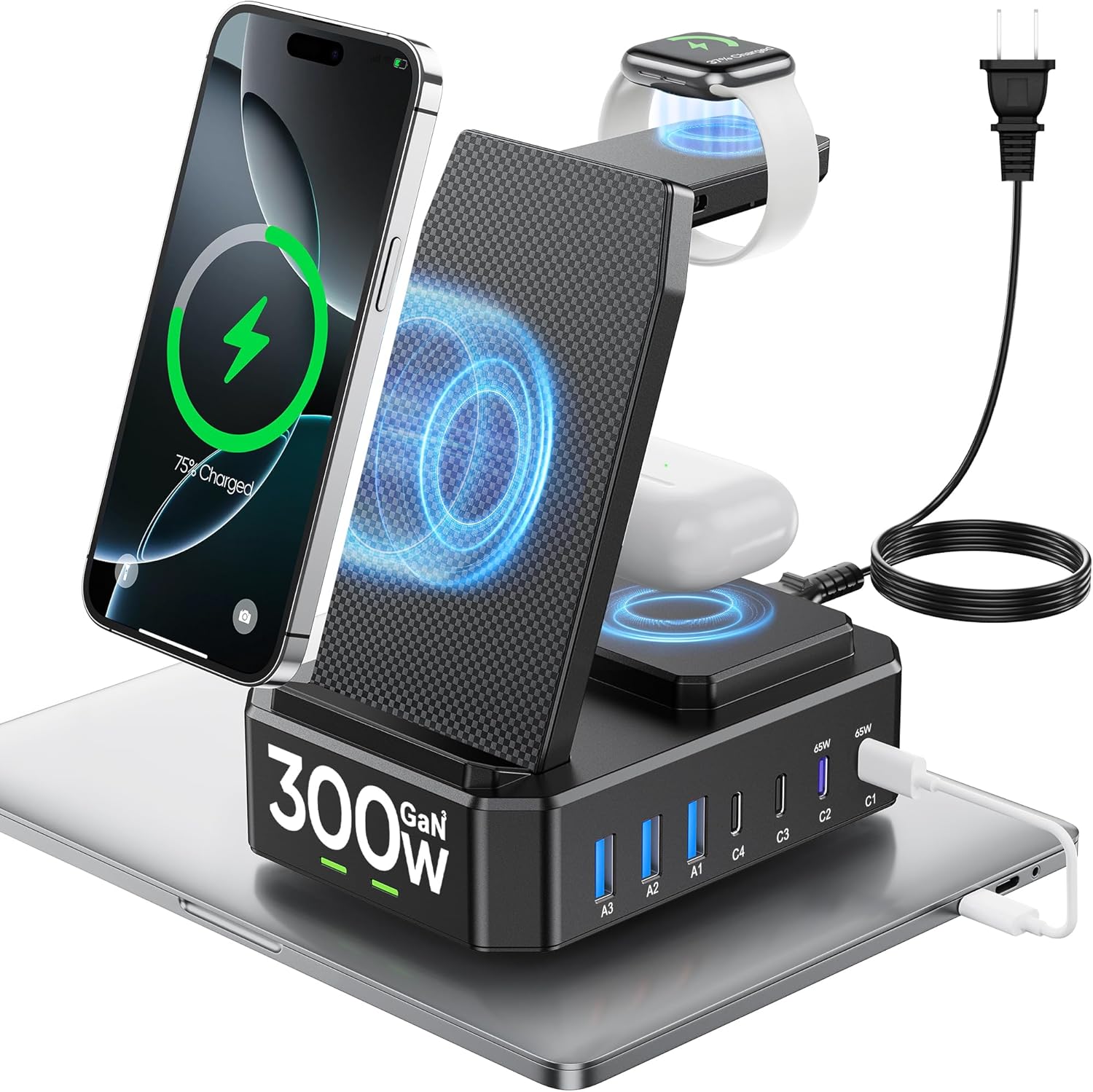 zutspzss 300W Charging Station for Multiple Devices 📱