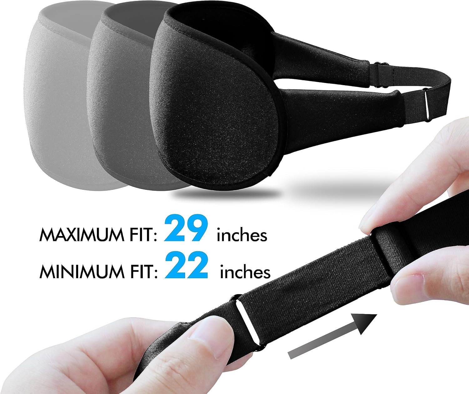 Detalle 2 de Sleep Mask with 3D Contours