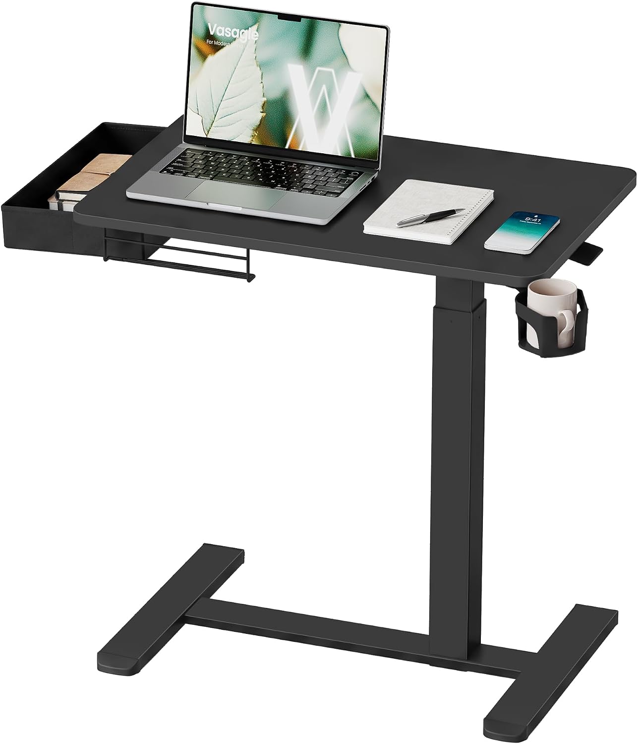 Thumbnail 6 de VASAGLE Balok Collection LSD610WZ01 Overbed Table with Drawer, Adjustable Height