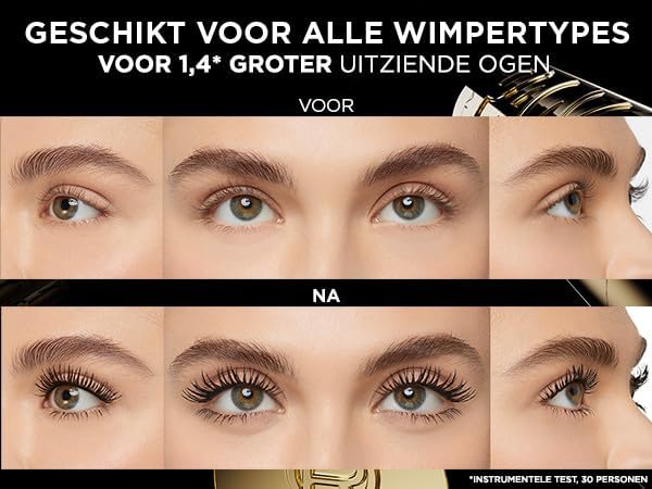 Thumbnail 18 de L'Oréal Paris Máscara Panorama BROWN 😊 Voluminizadora Flexible