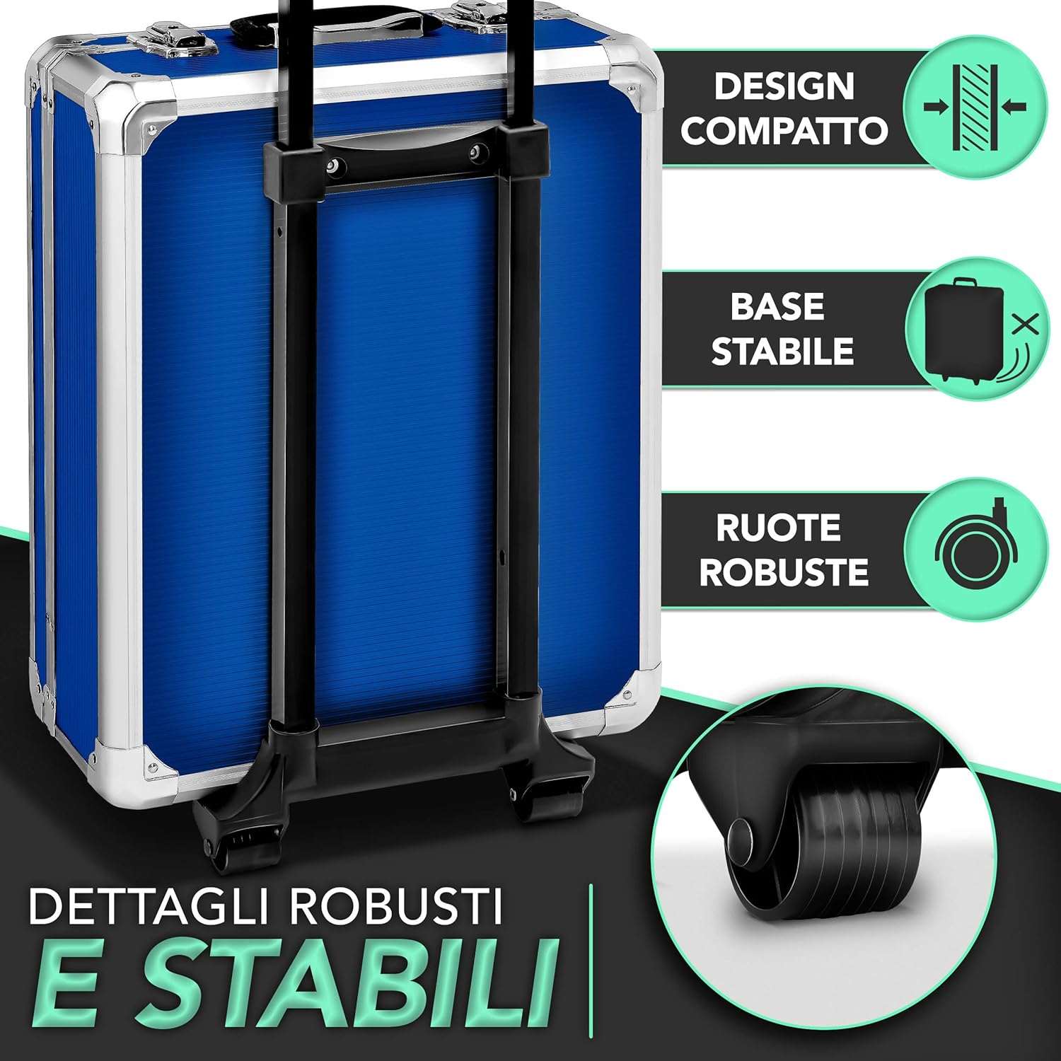 Thumbnail 3 de TRESKO Valigia attrezzi 949 pezzi