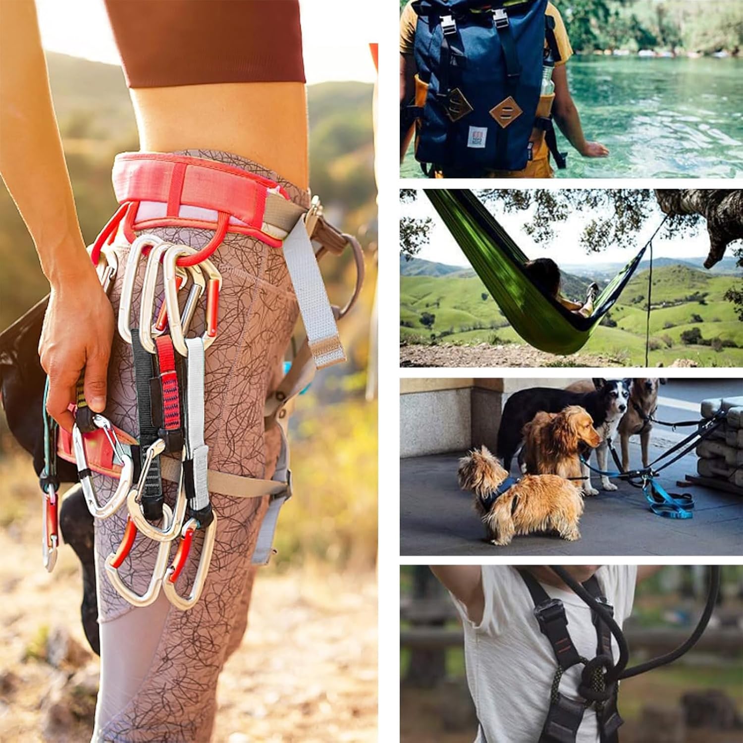 Detalle 2 de TOP-VIGOR 2 inch x 25 Yard Flat Polypropylene Webbing Strap – Lightweight, Waterproof and Versatile