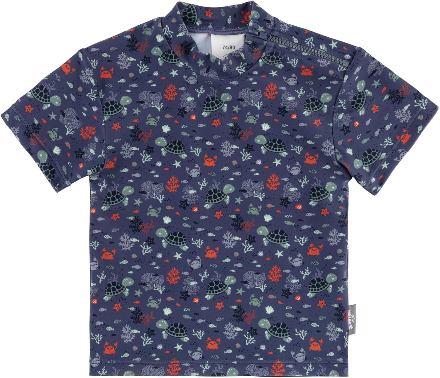 Detalle de Sterntaler Jungen Badeshirt Kurzarm Unterwasser Schwimmshirt-Set – Blau, Größe 104