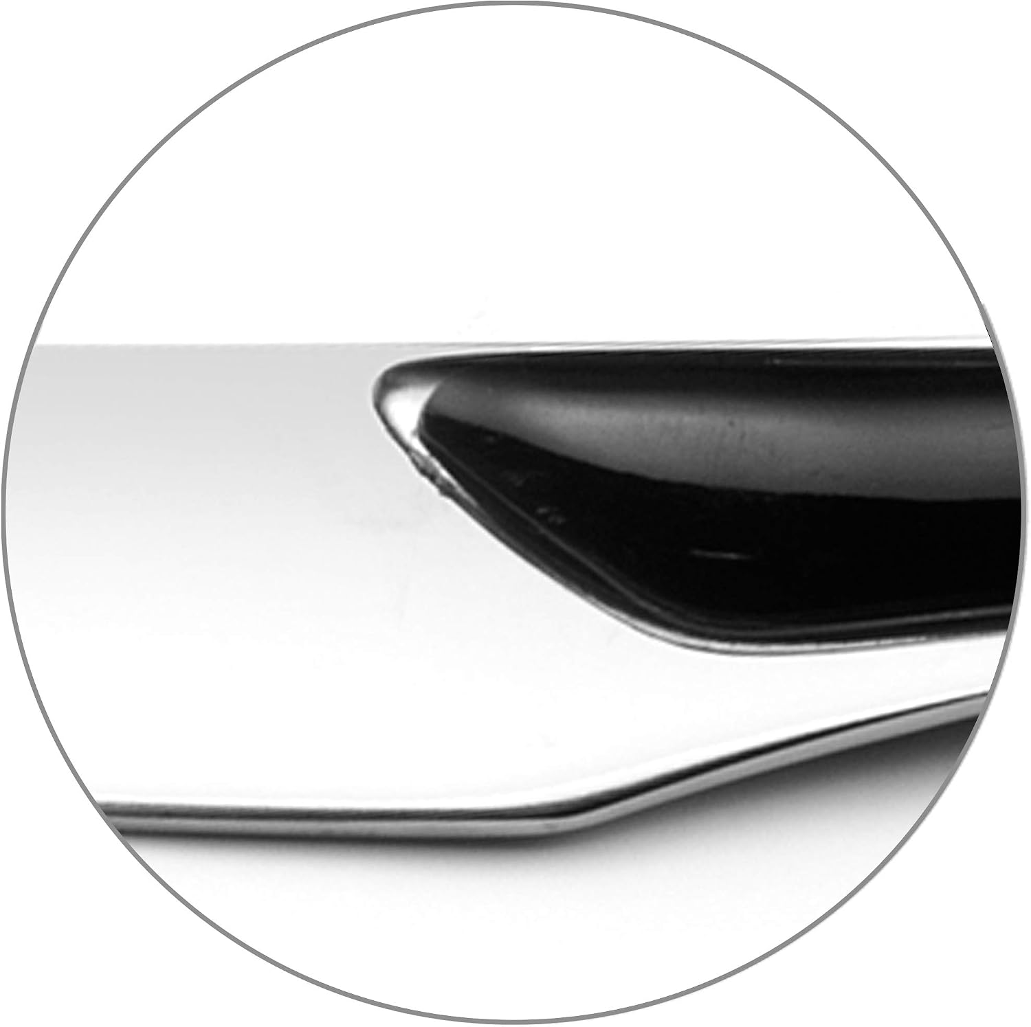 Detalle 2 de AMEFA Ménagère ECLAT Noir – 24 couverts pour 6 personnes (acier inox 18/0, finition brillante)