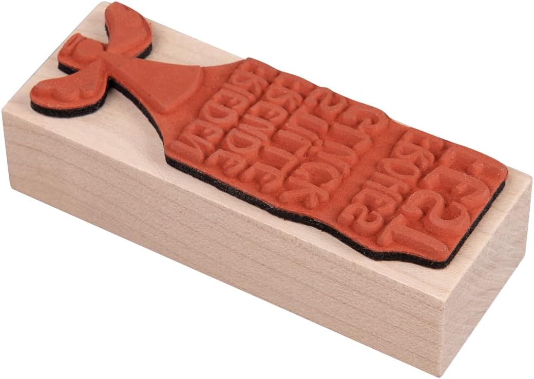 Thumbnail 2 de Rayher Stempel Holz Weihnachtsengel 3x8 cm