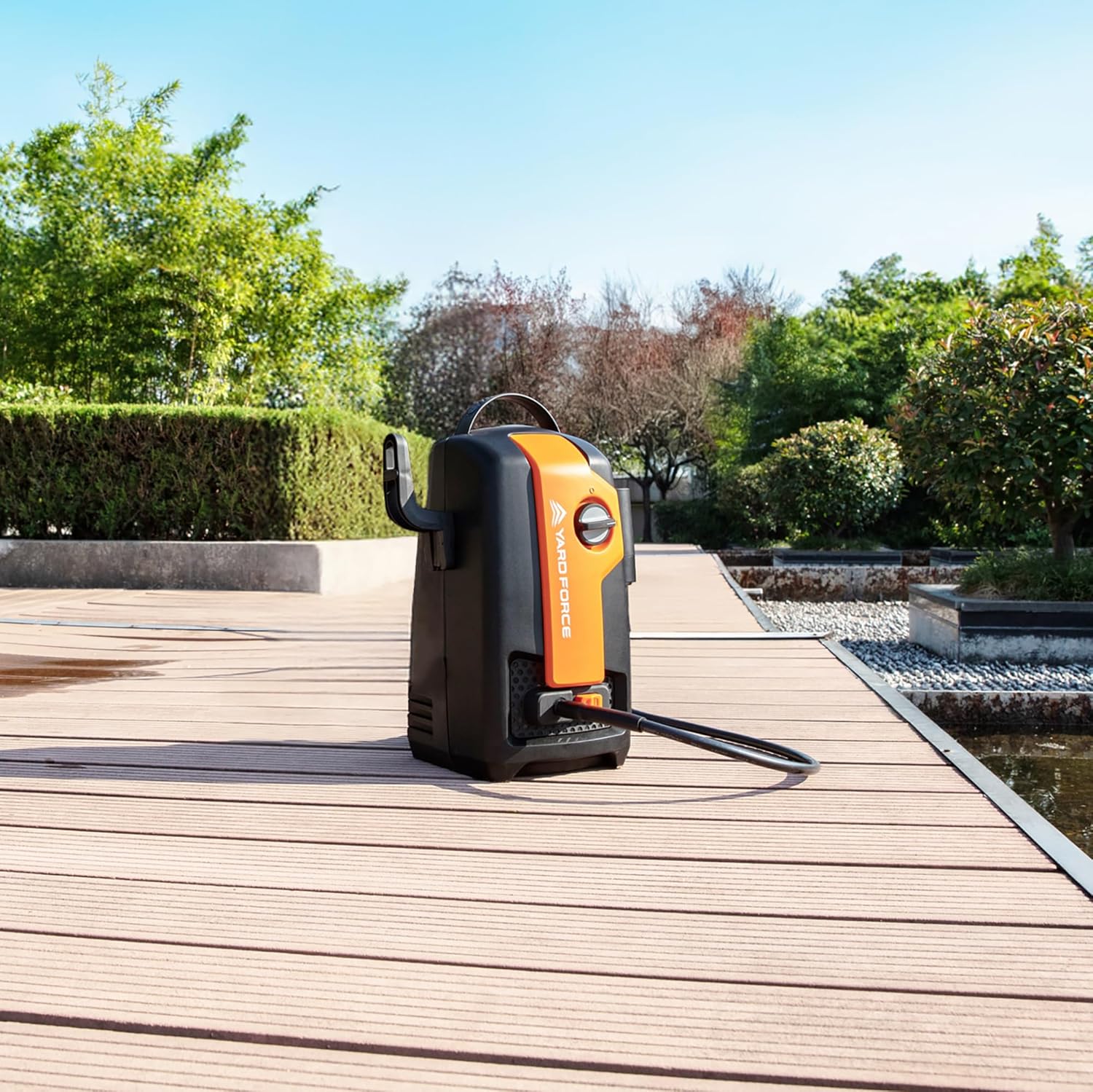 Thumbnail 4 de Yard Force EW U11E electric pressure washer (1600W, 120 bar, 400L/h) with 3m hose
