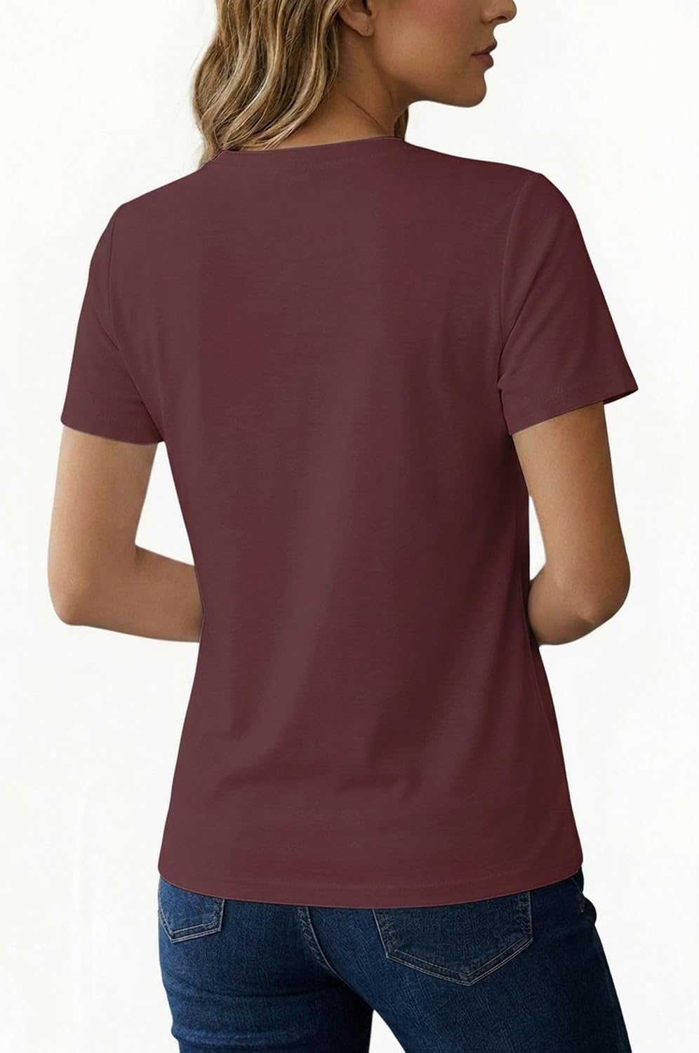 Thumbnail 3 de AirMood Women's Summer T-Shirt, Loose Fit, Crew Neck, Short Sleeves