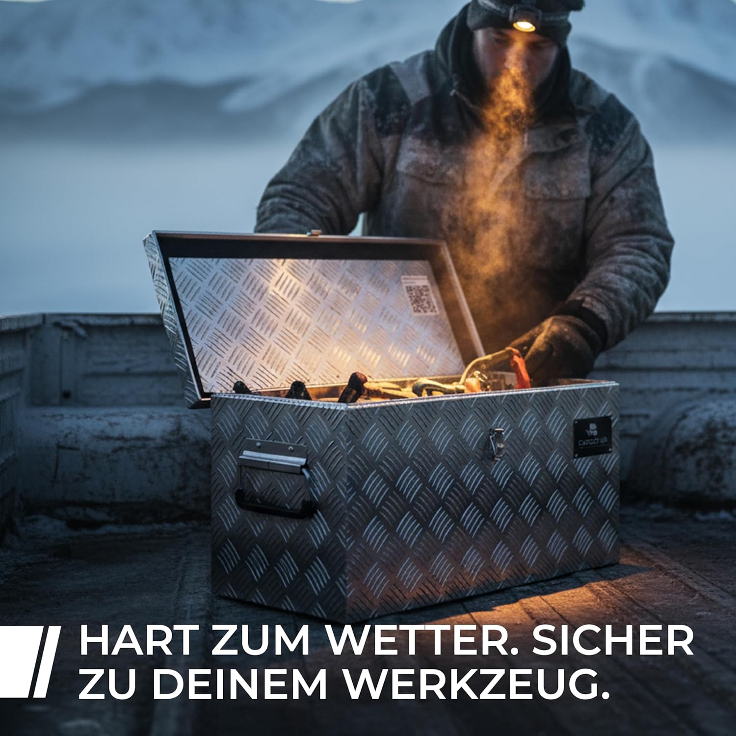 Thumbnail 5 de CARGO VA Wasserfeste Deichselbox 80x36 cm