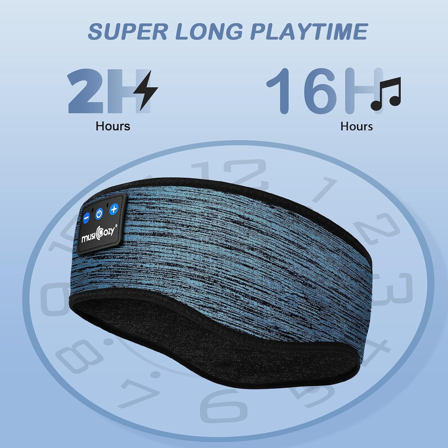 Thumbnail 3 de MUSICOZY Sleep Headphones 16H playtime