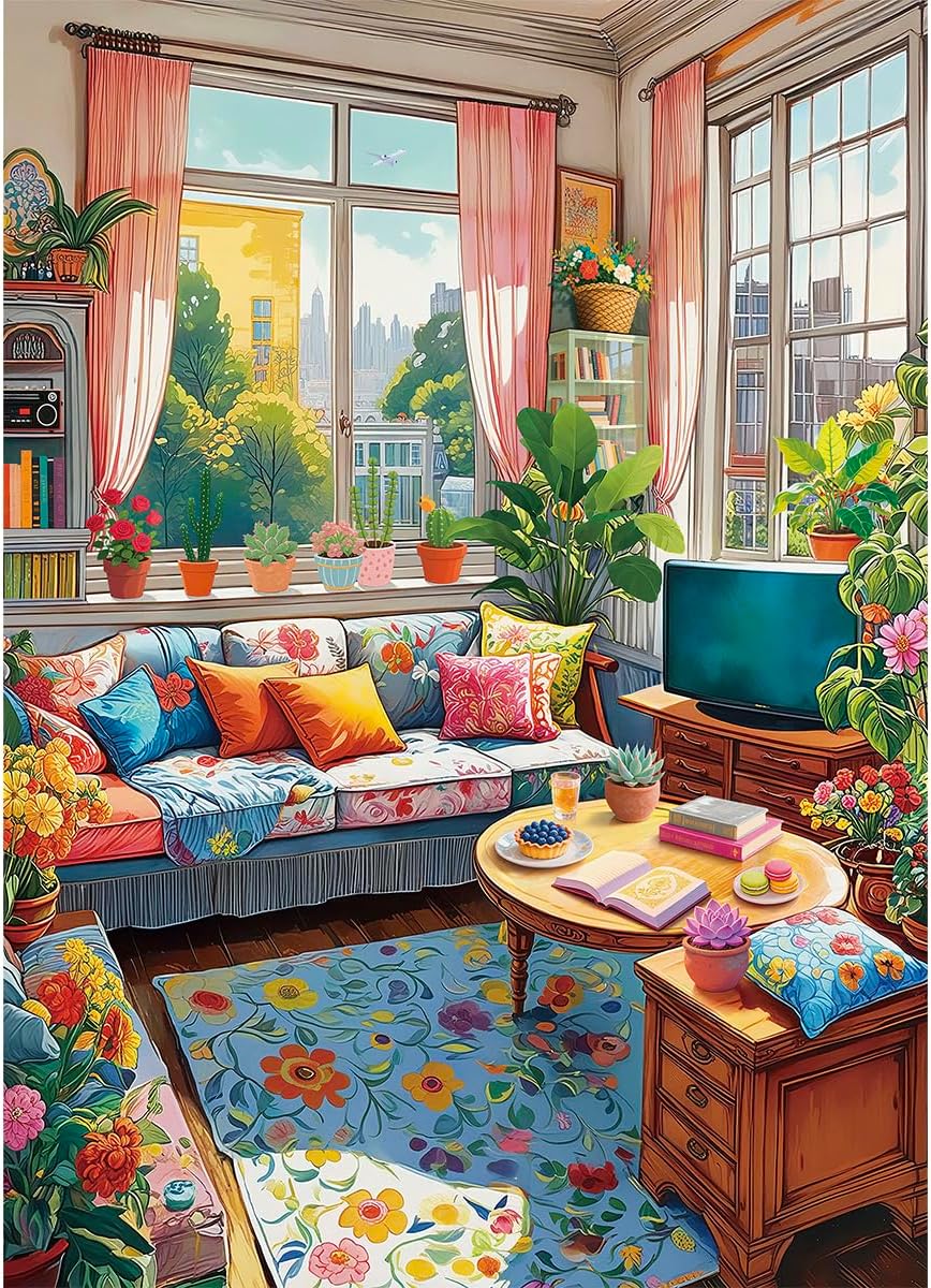 Detalle de HUADADA 500-piece jigsaw puzzle for adults đź§©