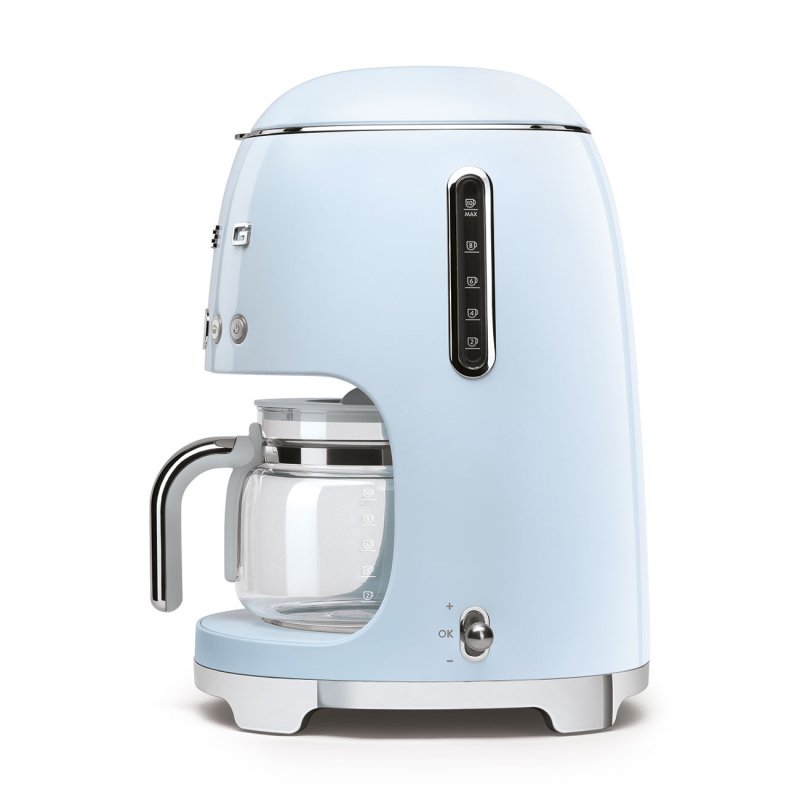 Detalle 2 de Smeg DCF02PBEU Cafetera de Goteo 1.4L 1050W Azul