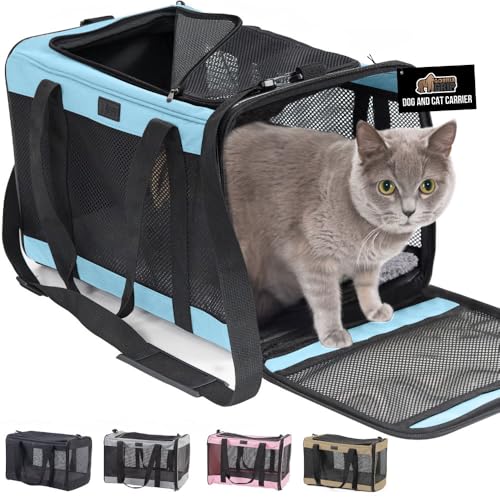 Gorilla Grip Cat Carrier Travel Bag 15 Lbs