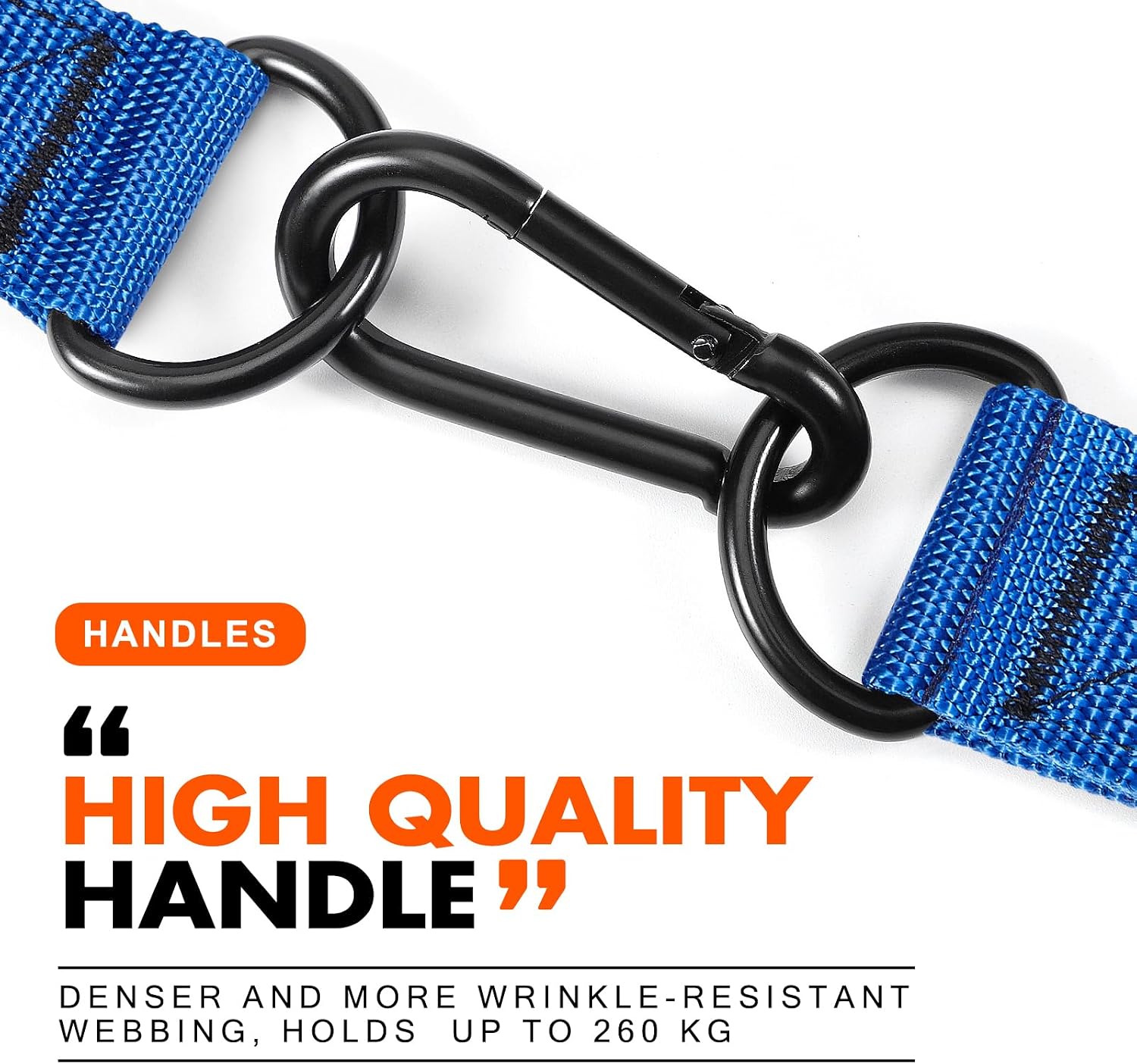 Detalle de HPYGN cable handles Exercise Attachments with Nylon Straps and Foam Grips