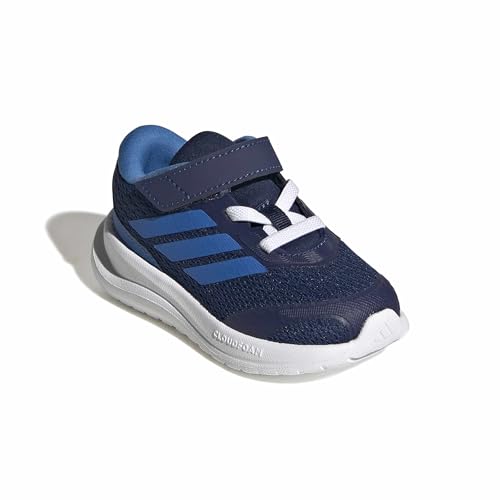 Detalle de adidas Runfalcon 6, zapatillas infantiles con cordones elásticos y correa, talla 28 EU