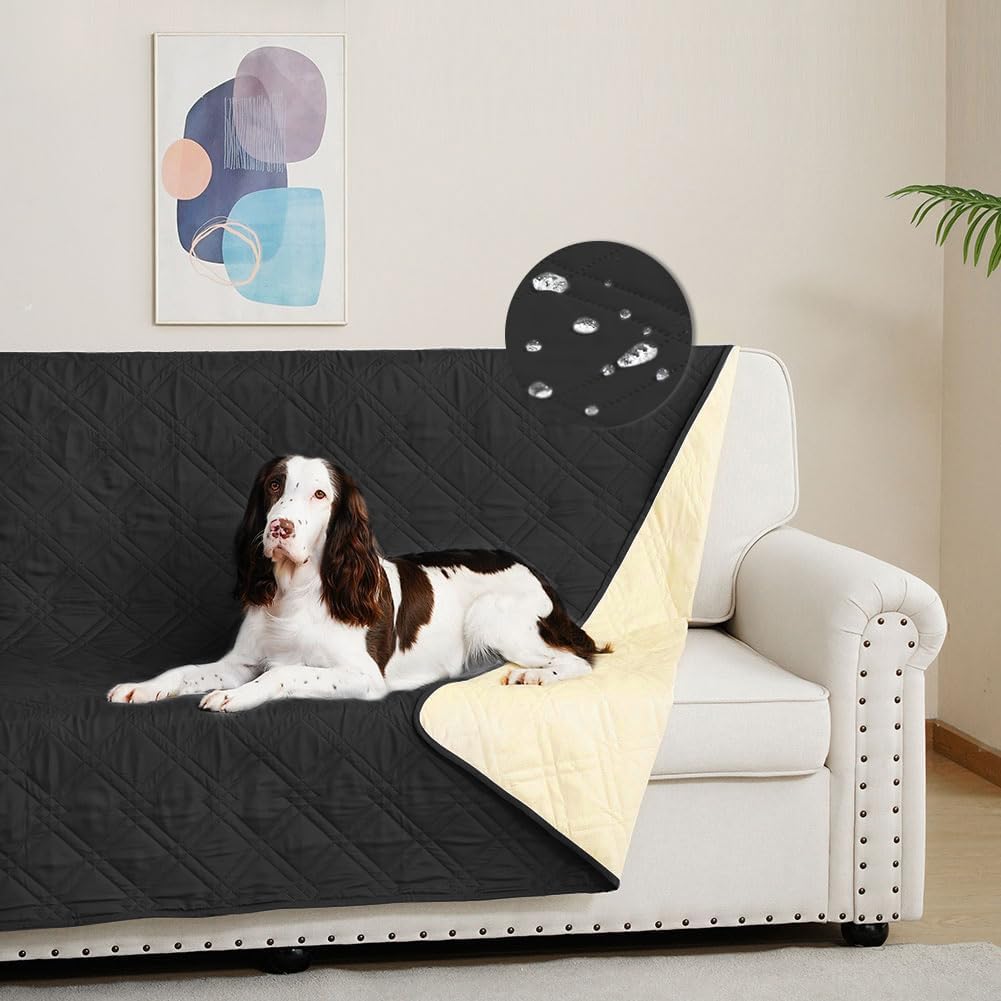 Detalle de DUJUIKE Couch Cover for dogs bankhoes, waterdicht en antislip
