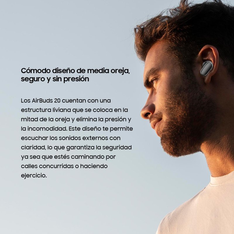 Detalle de Blackview AirBuds 20: Auriculares Bluetooth Blancos