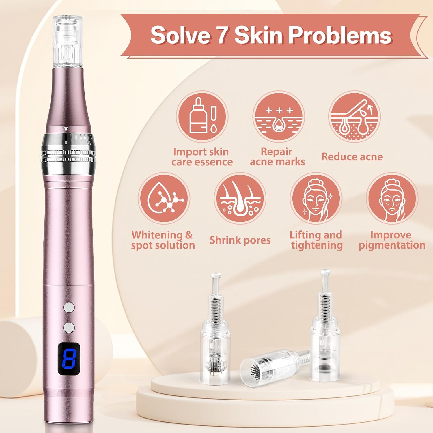 Thumbnail 1 de Dessnill Dermapen Microneedling Pen 0–2,0 mm