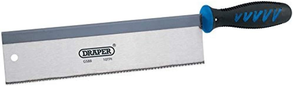 Draper 250mm Hardpoint Dovetail Saw 10TPI (29266) – heavy-duty hand saw