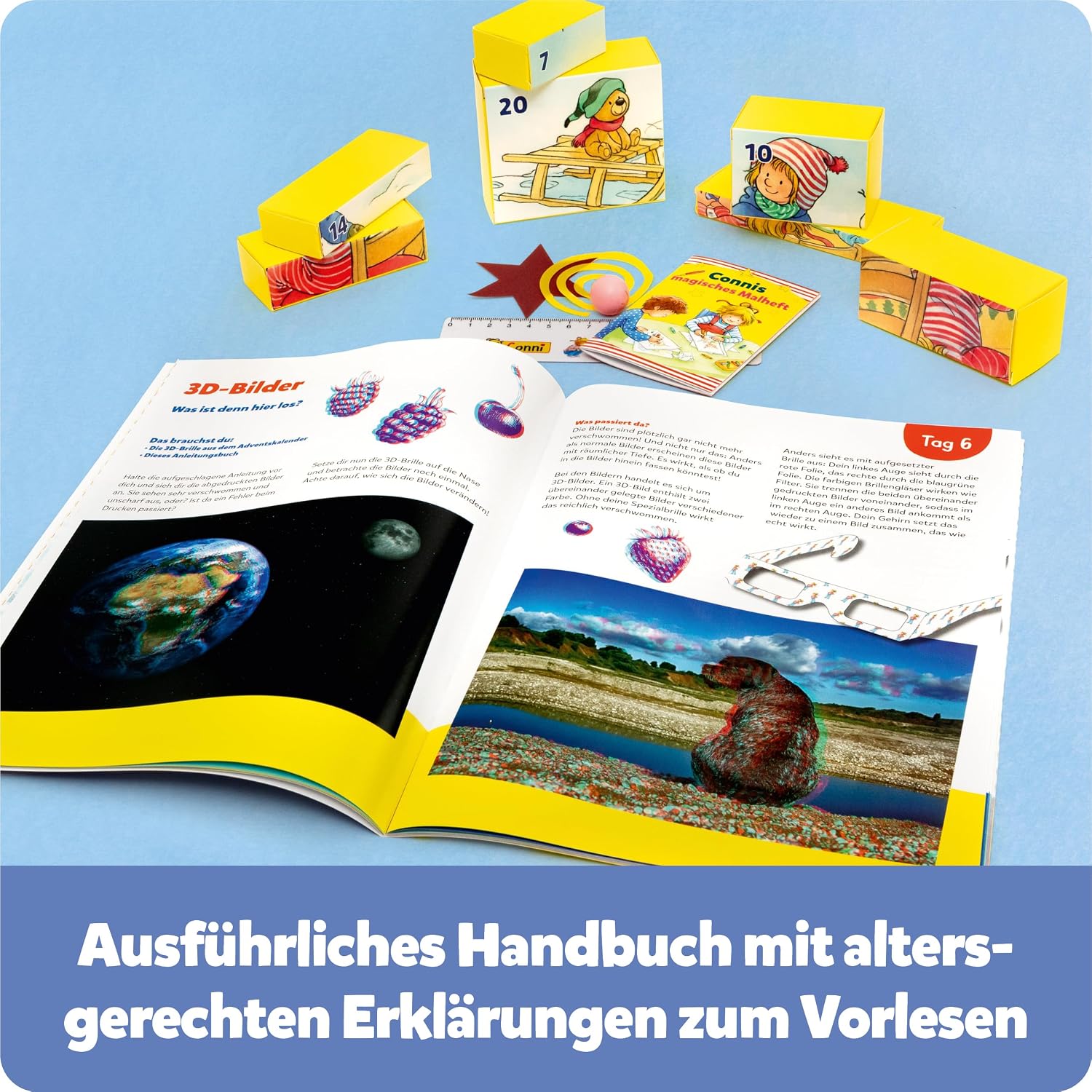 Thumbnail 3 de FRANZIS 67207 „Meine Freundin Conni“ Adventskalender – 24 Experimente für Kinder ab 5 Jahren