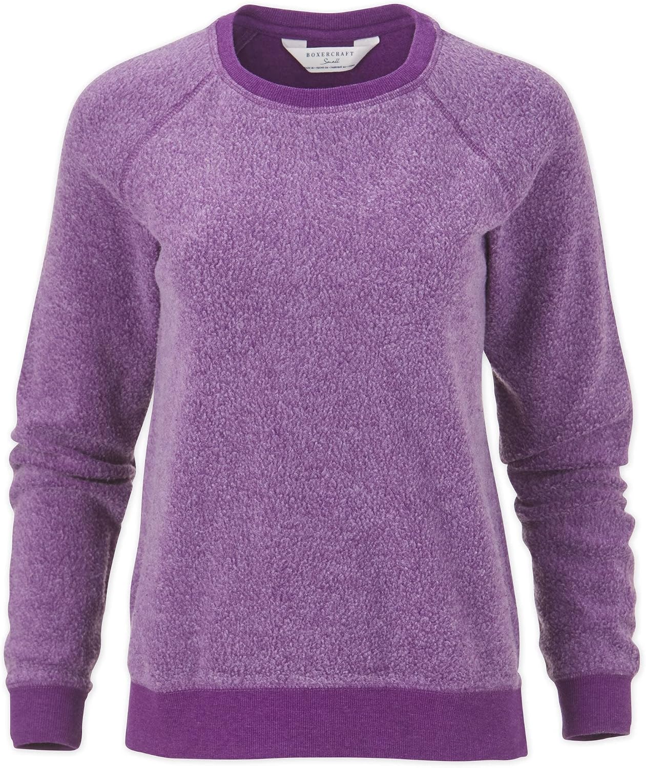 Detalle de boxercraft Women’s NCAA Team Logo Fleece Out Crew