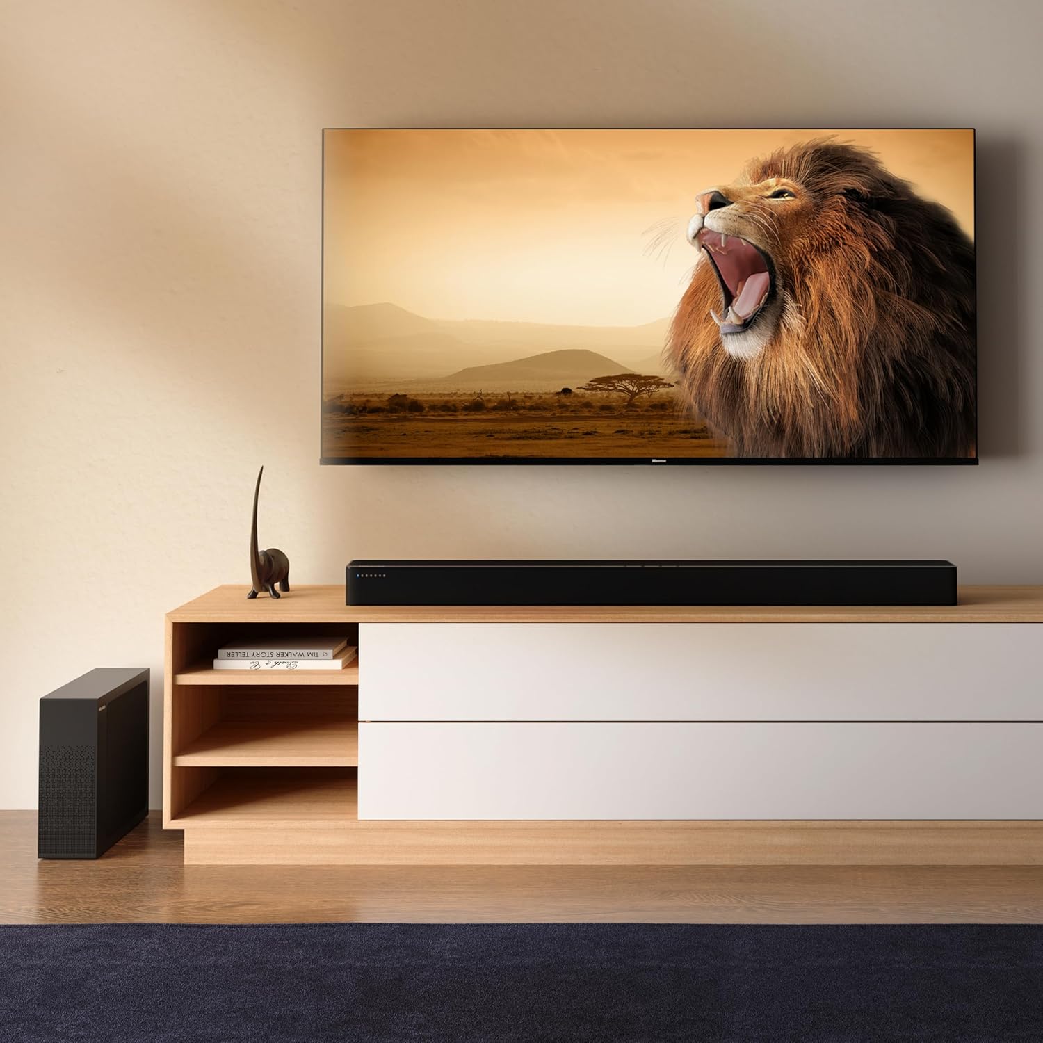 Thumbnail 4 de Hisense HS2100 2.1-Kanal Soundbar mit 240 W (max) und kabellosem Subwoofer