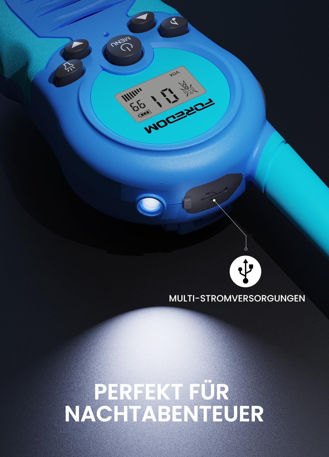 Thumbnail 5 de FOREDOM Walkie Talkies Kinder 2er Set