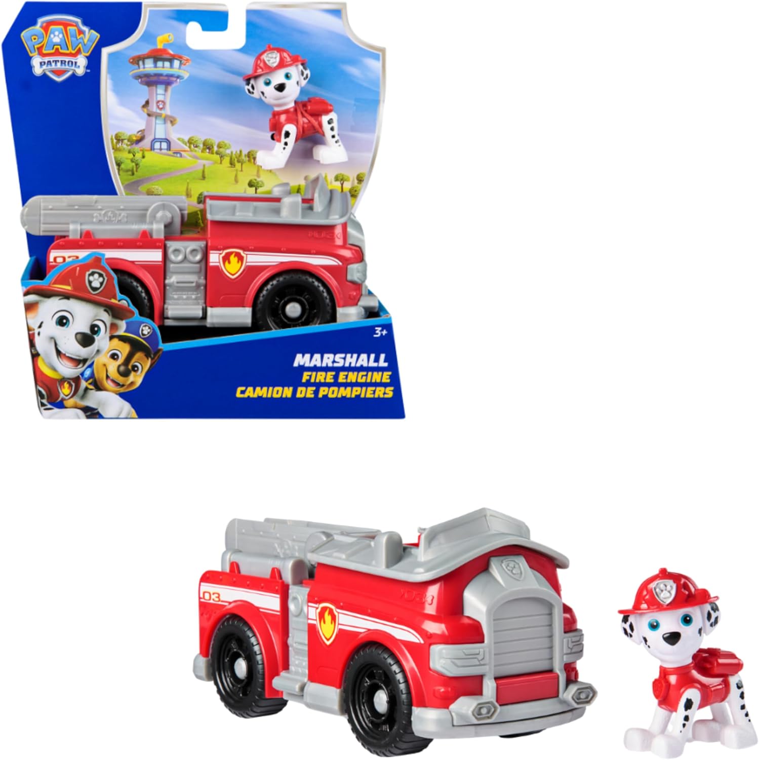 Detalle de PAW PATROL Marshall-Figur 2025
